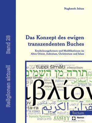 cover image of Das Konzept des ewigen transzendenten Buches